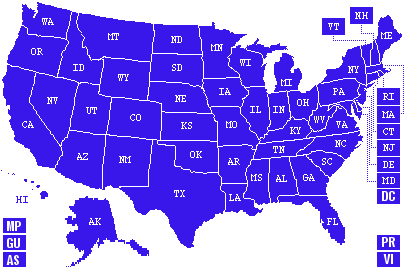 U.S. Militia Map